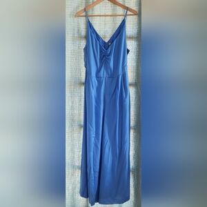 H & M Sz Large Light Blue Jumpsuit